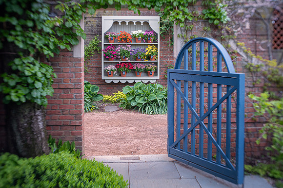 Garden Gate in Spring