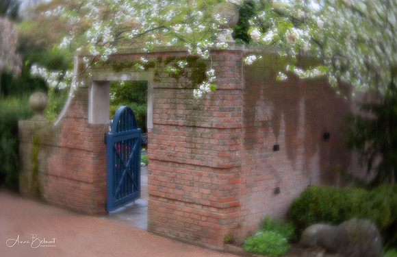 Gate into English Walled Garden