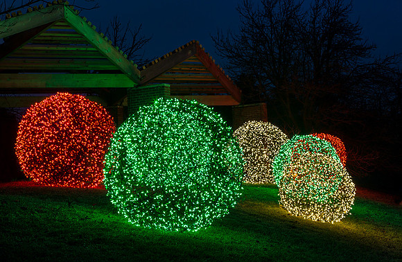Festive Balls at the Garden